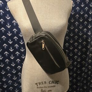 Wild Fable Black Crossbody Bag Sleek Design